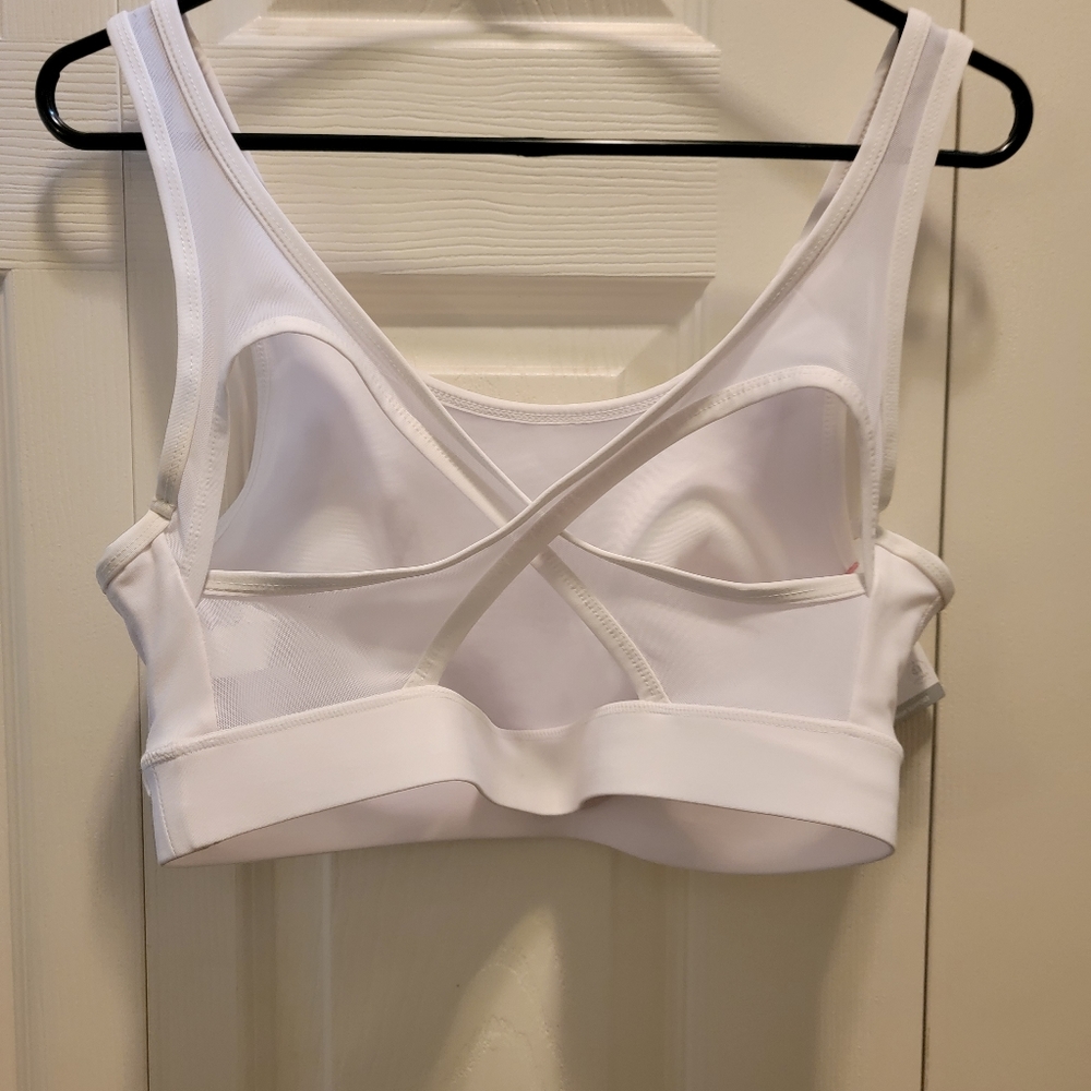 Jockey Stretched Jesey White Sport Bra Size‎ XL - Picture 3 of 7